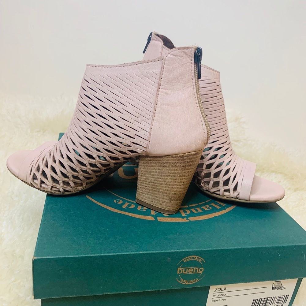 Zola Cutout peep Toe Bootie - Picture 2 of 3